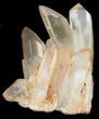 Tangerine Quartz Crystal Cluster - Madagascar #36207-1